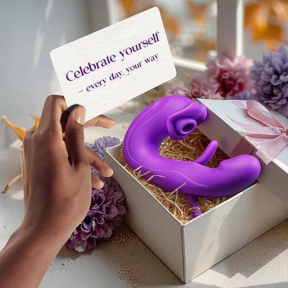 ✨2026 New AI Sync G-Spot Vibrator Support APP control 💞 7 Vibration & 5 Licking Modes + Free Mystery Gift | 30-Day Fast Refund