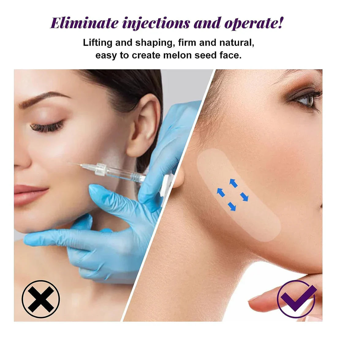 Cinta Lifting Iinvisible | Rejuvenece Tu Rostro 4x1